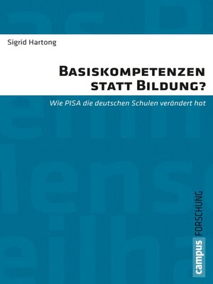 cover image of Basiskompetenzen statt Bildung?